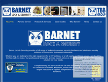 Tablet Screenshot of barnetlock.co.uk